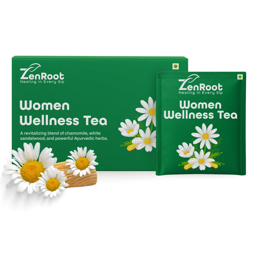 Women Wellness Tea | Women’s health balance tea | Mild sweet taste | Blended with Shatavari, Ashoka & Chamomile and other women’s health herbs | Supports hormones & women’s vitality