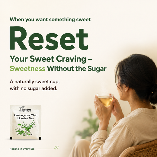Lemongrass Mint Mulethi Tea — Zesty & Naturally Sweet