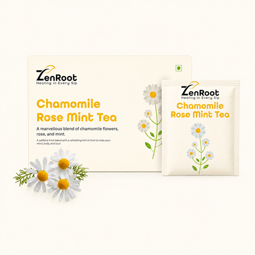 Chamomile Rose Mint Tea — Calming & Relaxing