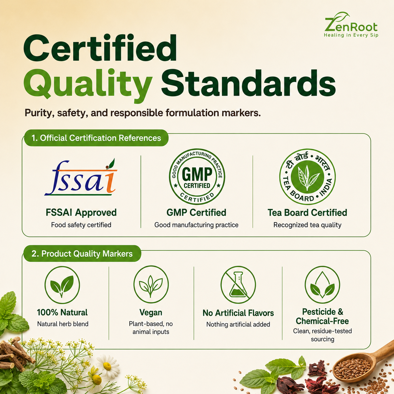 ZenRoot Constipation Tea — Herbal Blend for Bowel Movement Support