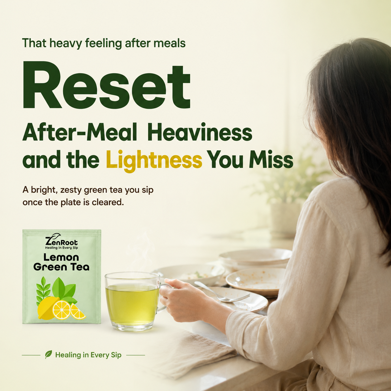 Lemon Green Tea — Refreshing Citrus Green Tea