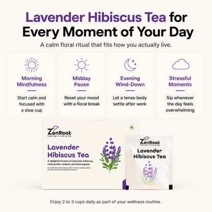 Lavender Hibiscus Tea