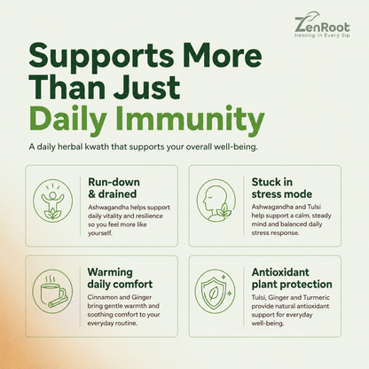 Kwath++ Tea — Daily Immunity Herbal Blend