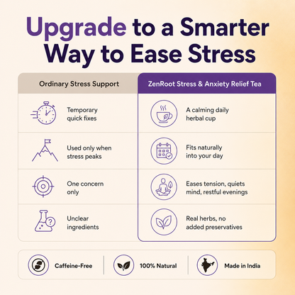 Stress & Anxiety Relief Tea — Calming Herbal Blend
