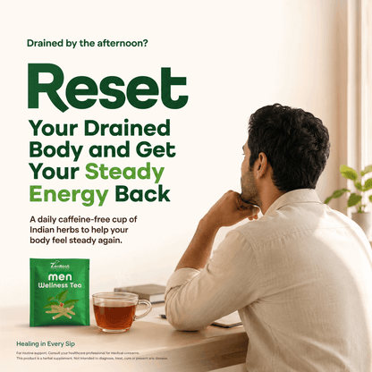 ZenRoot Men Overall Health Tea, 20 pyramid tea bags