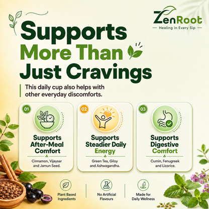 Diabetes Tea — Daily Herbal Blend for Sugar Cravings
