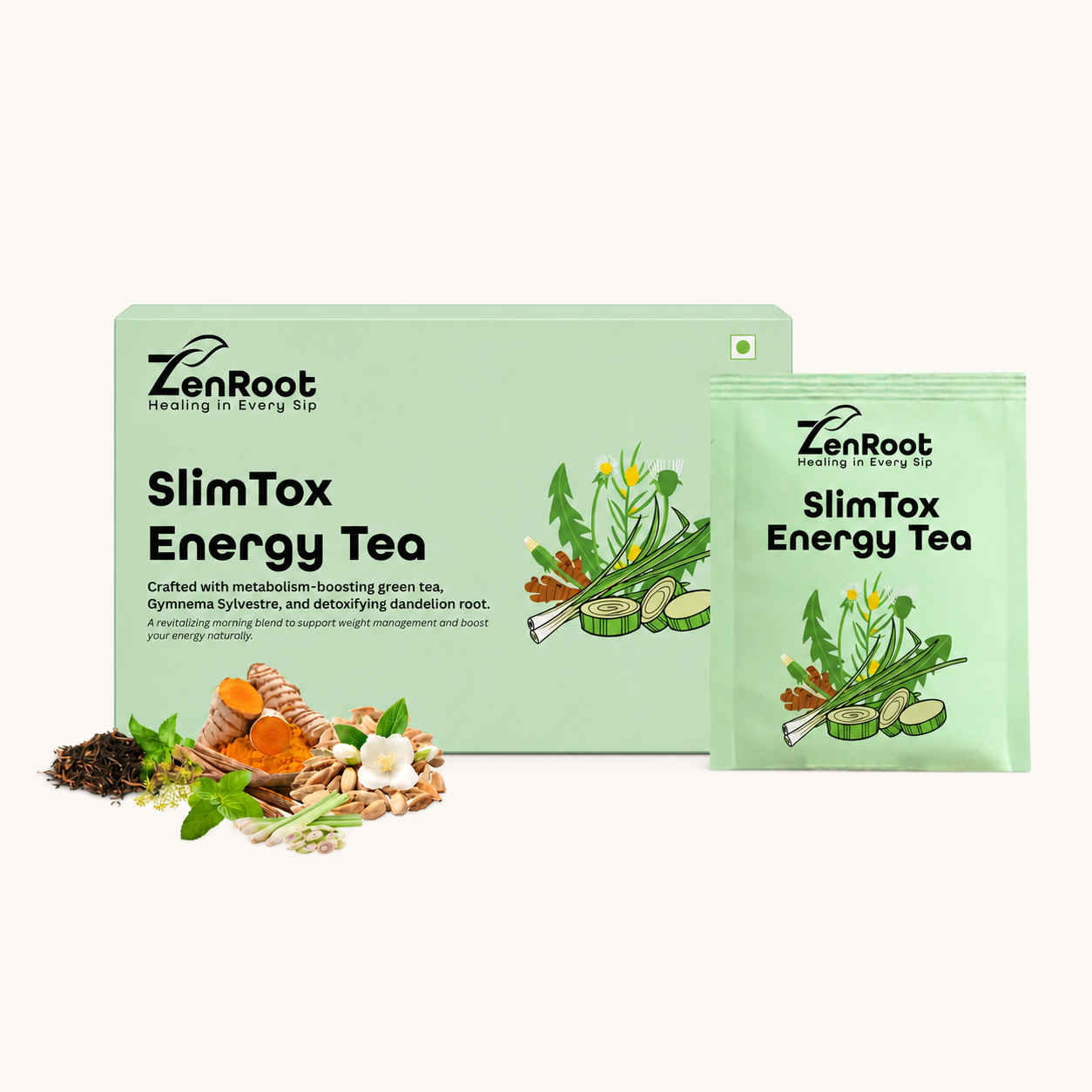 SlimTox Energy Tea — Herbal Blend for a Lighter Daily Feeling