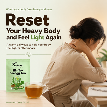 SlimTox Energy Tea — Herbal Blend for a Lighter Daily Feeling