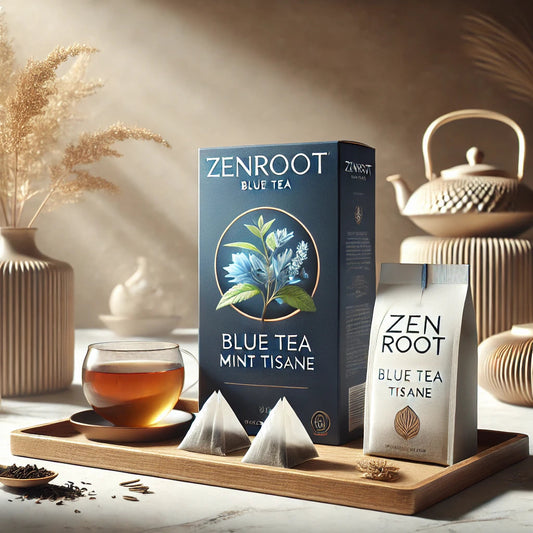 Blue Tea Mint Tisane